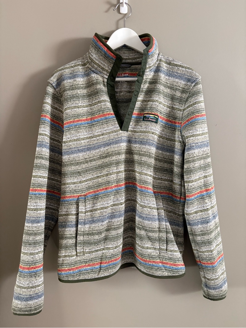 L.L. Bean 1/2 Button Pullover